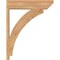 Ekena Millwork Thorton Slat Smooth Outlooker, Western Red Cedar, 7 1/2"W x 30"D x 38"H OUT08X30X38THR06SWR - alternate 4